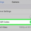 Scannen sie einen qr-code mit ihrem iphone oder ipad