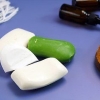 Schmelze ein stück seife