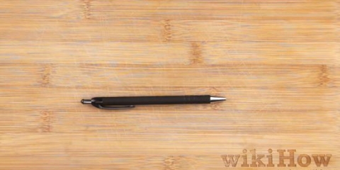 Einen stift aus einem stift herstellen