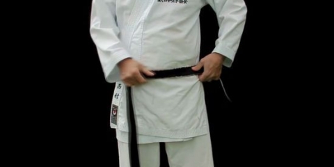 Zieh deinen karate-gürtel an